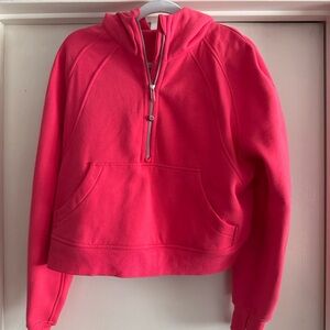 lululemon athletica Scuba Oversized Half-Zip Hoodie (Lip Gloss)
